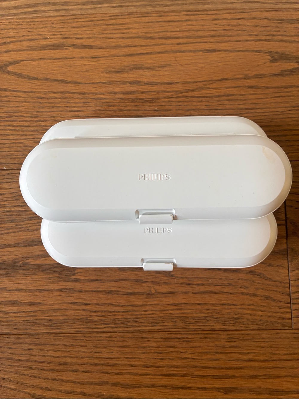 Philips White Electric Toothbrush Travel Accessory Cases Set of 3